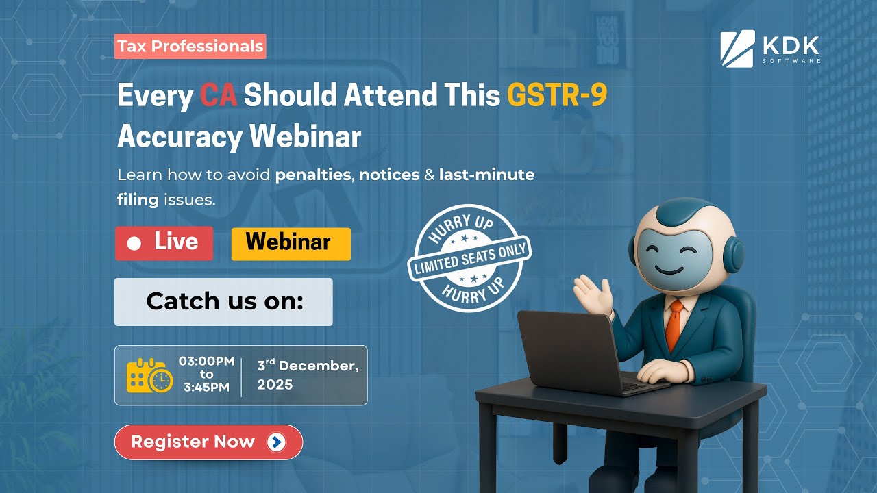 Annual GST Return Filing (GSTR-9) for FY 2024-25