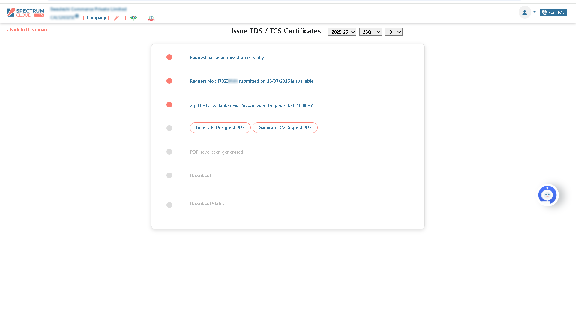 Bulk Form 16 and 16A generation in TDS software